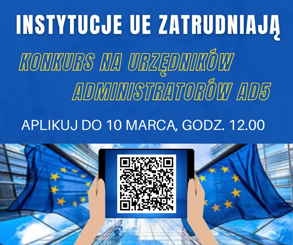 UE poszukuje administratorów (grupa zaszeregowania AD 5)