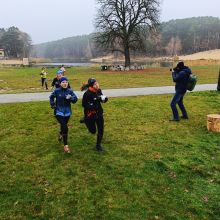 emilka i martyna na finiszu biegu   miejsce jpg