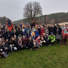 kadra wojewodzka mlodzikow na zawodach w kobylej gorze 